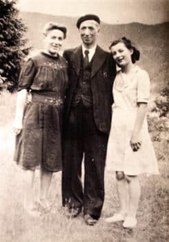 Die Familie Arnold im Jahr 1945