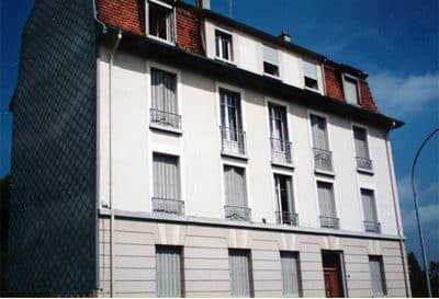 Arnold family tried in their apartment on the third floor of a house in Mulhouse-Dornach