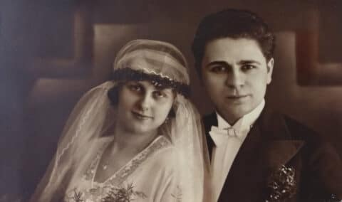 Hochzeitsfoto von Elsa und Max Moserth